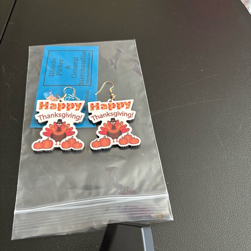 Thanksgiving earrings new